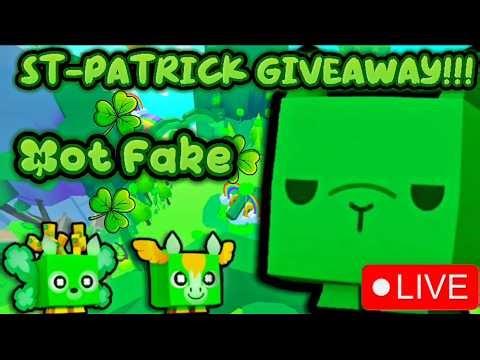 🔴Live🍀Grinding And Insane Giveaway Live🍀(Pet Simulator 99!)