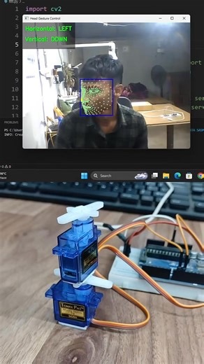17 reactions · 4 comments | Arduino and Python OpenCV Project | Mohamed Khalifa | Facebook