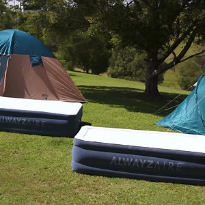 Get your best night's sleep with a Bestway™ AlwayzAire™ Airbed  Premium dual pump technology keeps you comfortable both indoors and out! | Bestway | Facebook