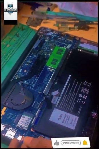 Dell laptop no display #blackscreen #repair #screen