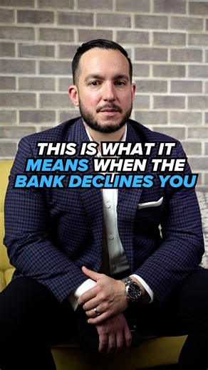 Josh Perez on Instagram: "A bank decline isn't a rejection of you. It's a rejection of how your numbers fit their system. Banks follow strict formulas. Income type, debt load, property type, credit, risk tolerance. If one piece doesn't line up, their underwriting says no. And they don't have flexibility to override it. But that decline doesn't mean another lender won't approve you. Every lender has a different rulebook. Sometimes that difference is over 100K in approval amount. One no doesn't me