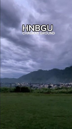 HNBGU CHAURAS CAMPUS GROUND #hnbgu #hnb