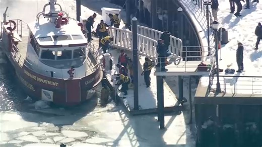 Firefighter dies after falling into Delaware River in Camden, New Jersey