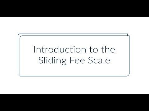 Introduction to the Sliding Fee Scale