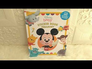 Sticker Book Treasury DISNEY BABY with Over 350 Reusable Sticker