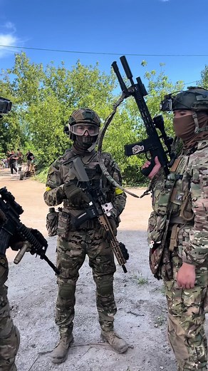 Military Tactical Training with Firearms Demonstration