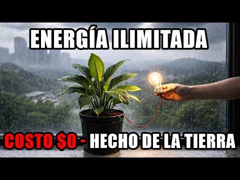 Energía Gratis Desde Una Maceta: Configuración En Solo 5 Minutos. Sin Necesidad De Energía Solar !