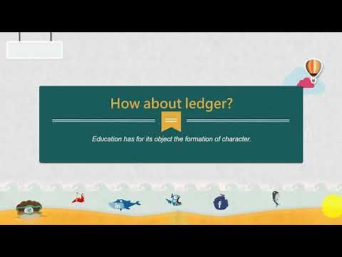 分錄日記簿與分類帳( Journal Entry and ledger)