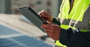 Solar Panel Inspection Hands Person Tablet Stock Footage Video (100% Royalty-free) 3762125477 | Shutterstock