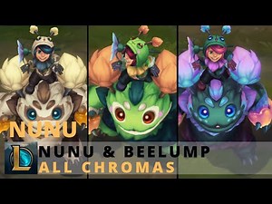 Nunu & Beelump All Chromas - League of Legends