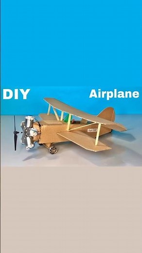 How to make Airplane. Aircraft motor #diy #craft #inventions