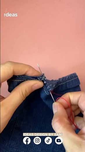 "How to Cut Jeans to Shorten the Length | Easy DIY Tutorial"#jeanshacks #jeansrepair#jeansoutfit#diy