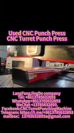 Sell Used JFY MT300E CNC Punch Press CNC Turret Punch Press