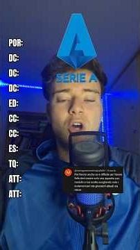 CREO UNA SQUADRA CON SOLO GIOCATORI ED EX GIOCATORI SUDAMERICANI‼️🤔 #seriea #calcio #footballshorts