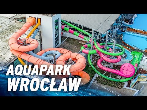 All Waterslides at Aquapark Wrocław | Zjeżdżalnie Wodne 2023