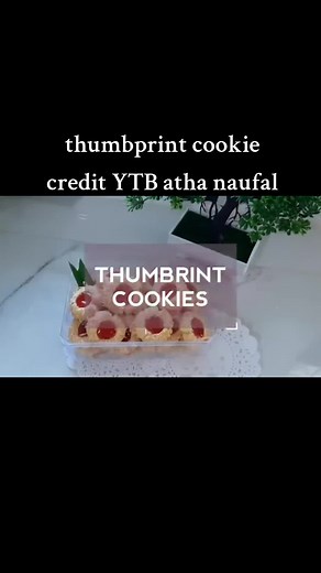 Resep Kue Kering Thumbprint Cookies yang Simple