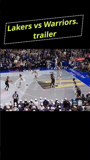 Lakers vs. Warriors — LIVE on oct 21