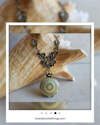 Blue Dragonfly Multi Photo Locket