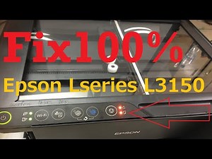 How to fix Epson L3150 cannot copy or scan but can print Download install full driver