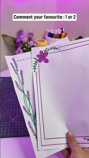 Try this 2 Front Page ideas✨😍🔥| #shorts #diy #craft #kittibitti #viral #frontpage #trending