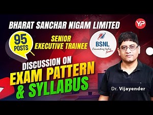 Discussion on BSNL SET Exam pattern & syllabus | Prepare for written with YourPedia