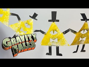 How To Make BILL CIPHER Paper Garland from Gravity Falls DIY Halloween Garlands