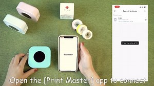 Watch How to use phomemo Q30 mini label maker on Amazon Live