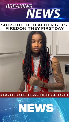 Meet the stud substitute teacher that took videos of students in school and posted all on social media workout their permission. She was fired in 48 hrs. #viral #fyp #teacher #stud | Daily Docket