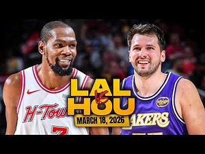 Los Angeles Lakers vs Houston Rockets Full Game Highlights | Mar 18, 2026 | FreeDawkins