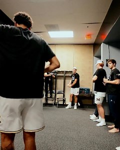 Chance of rain in the locker room | Michigan Men's Basketball