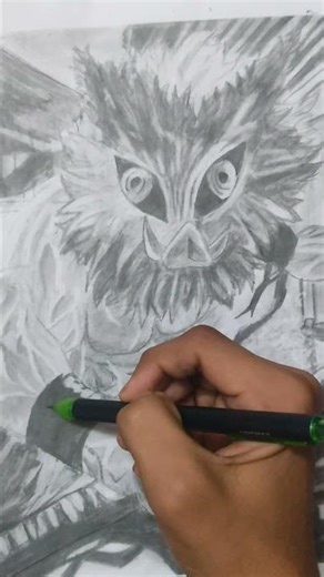 realistic inoske drawing