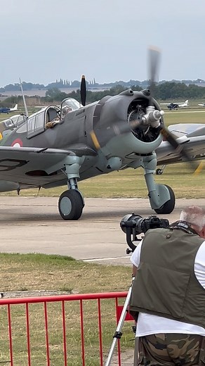 Curtiss P36 Hawk #avgeeks #flying #planespotter #planespotting #aircraft #aviation #pilot #duxford #duxfordairshow #battleofbritain #daringbeefcake | The Flying Duck77