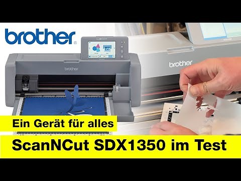 Brother ScanNCut SDX1350 Plotter Review - Ideal for Airbrush Stencils