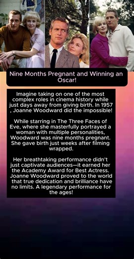 Nine Months Pregnant and Winning an Oscar!