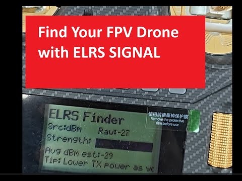 Tutorial Mencari FPV Drone Dengan Sinyal ELRS