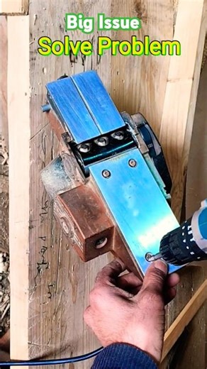 How To Electric Planer Base plate adjustment_Planer Base plate setting #planermachine #woodworking