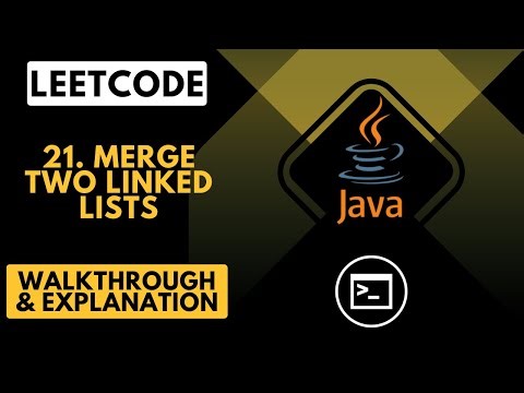 LeetCode 21. Merge Two Sorted Lists (Java)