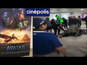 NO ONE IMAGINED THAT THIS STRONG INCIDENT WOULD HAPPEN AT THE AVATAR 2 PREMIERE AT CINEPOLIS