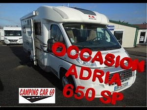 Camping-car occasion Cyril et Hedi : Adria 650 SP