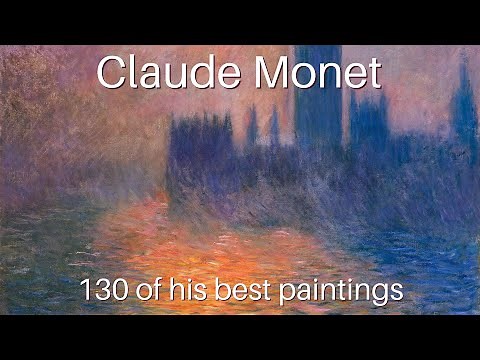 Claude Monet - His most famous paintings (HD)