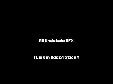 All Undertale SFX