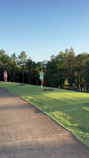 Sienna's Impressive Triple Jump Technique