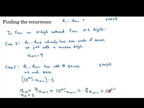 Solving a Nonhomogeneous Recurrence with Generating Functions