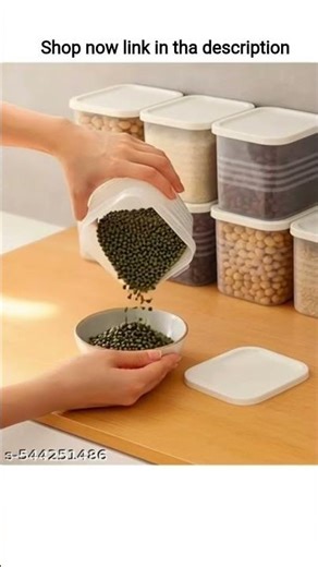 Cuizy Fridge Storage Boxes (Pack of 6) Freezer & Refrigerator Organizer