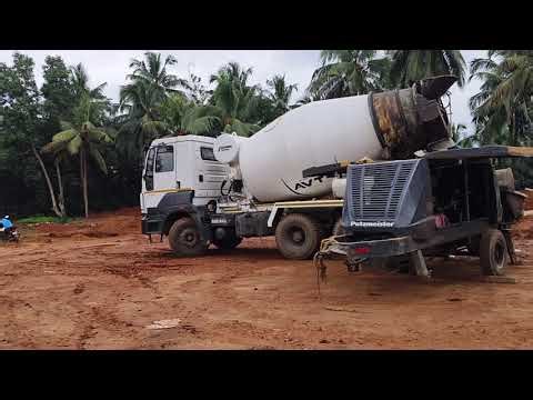 New hostel building for Vidyakendra, concrete bedding work started