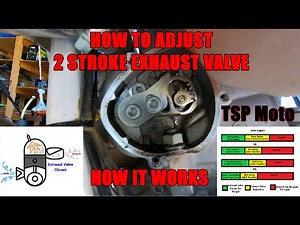 How Your 2 Stroke Exhaust Valve Works & How to Adjust (KTM, Husky)