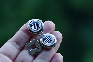 Custom Monogram Buttons Cover, Personalized Name Initials Detachable Cufflinks for Shirt / Dress, Grooms Wedding Gift Cufflink -BC06 - Etsy