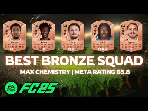 Best Bronze Team in EA FC 25 Ultimate Team | Bronze Squad Mastery