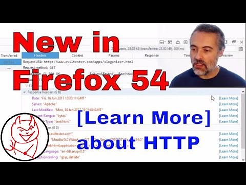 How to learn HTTP using Firefox Browser Dev Tools