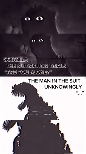 Godzilla (Suitmation Trials) vs. The Man in The Suit